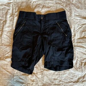 Athleta Black Cargo Shorts